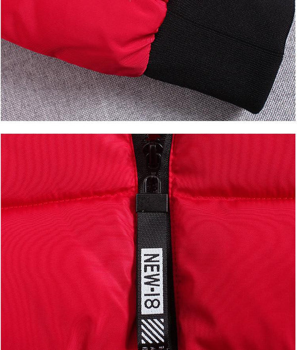 Winter padded jacket students short down padded jacket - Amazitshop