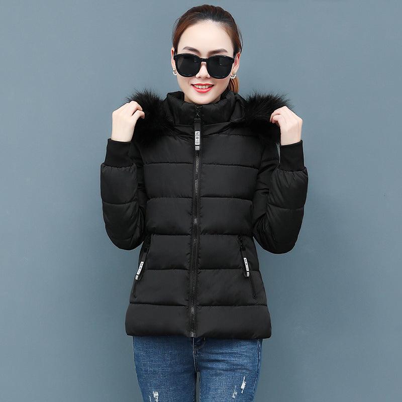 Winter padded jacket students short down padded jacket - Amazitshop