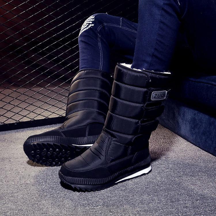 Winter Thicken Thermal Snow Cotton Boots Male - Amazitshop