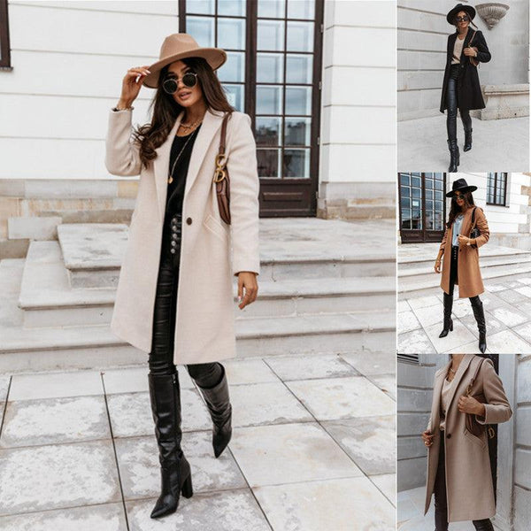 Winter wool coat - Amazitshop