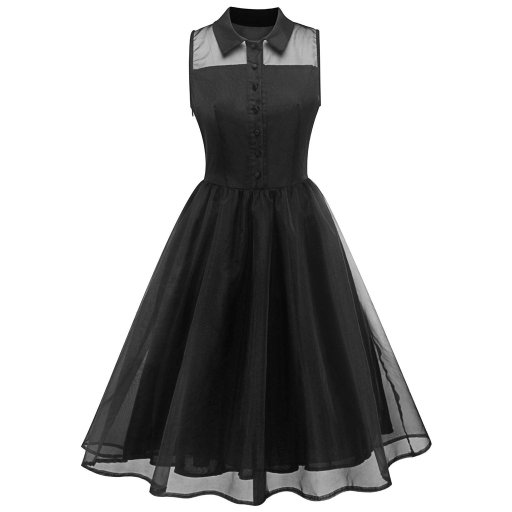 Women Black Dress Summer Sexy Dress - Amazitshop