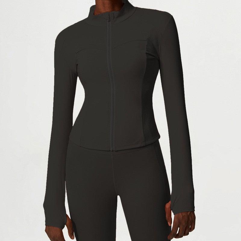 Women Fall And Winter New Tight Fast Dry Breathable Tops Long Sleeve - Amazitshop