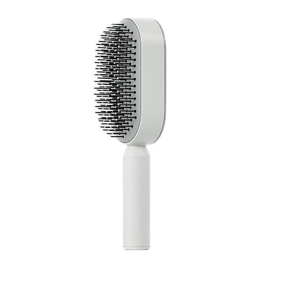 Women Fashion 3D Hair Growth Comb Hairbrush Self - Cleaning Hair Brush Self Cleaning Hair Brush For Women Massage Scalp Promote Blood Circulation Anti Hair Loss - Amazitshop