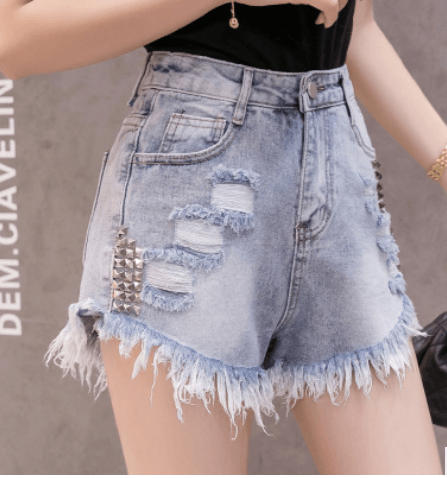 Women Jeans Shorts - Amazitshop