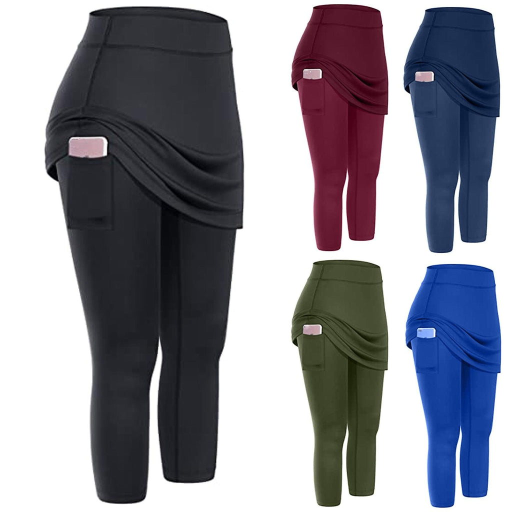 Women Leggings With Pockets Yoga Fitness Pants Sports Clothing - Amazitshop
