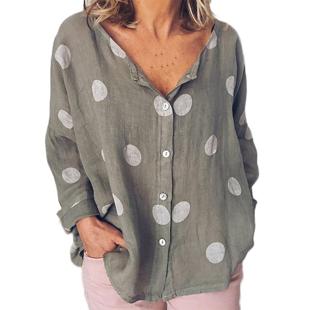 Women Print Blouse - Amazitshop