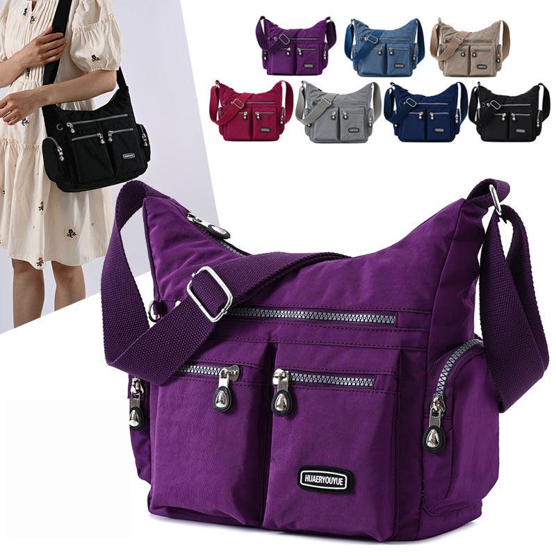 Women Shoulder Bags Multiple Pockets Waterproof Crossbody Bags - Amazitshop