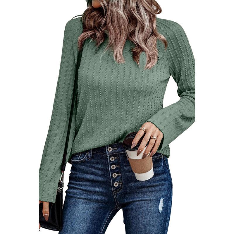 Women's Autumn Solid Color Knitwear - Amazitshop
