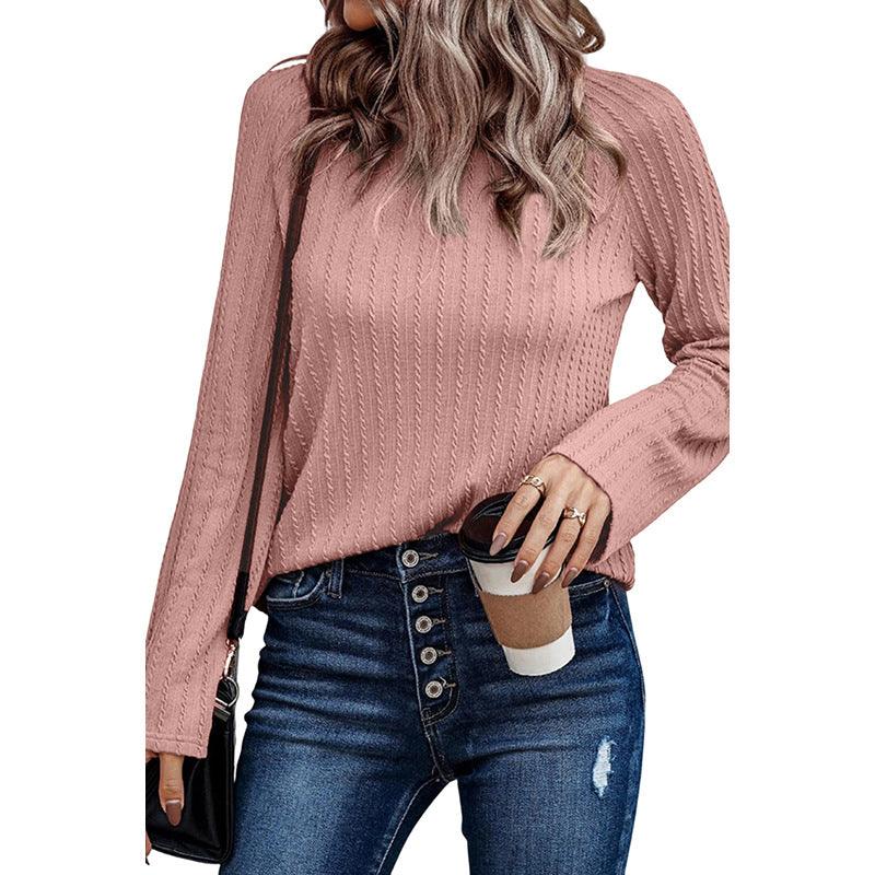 Women's Autumn Solid Color Knitwear - Amazitshop