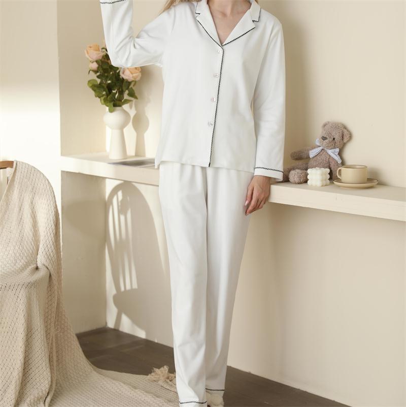 Women's Brushed Thin Velvet Pajamas Suit - Amazitshop