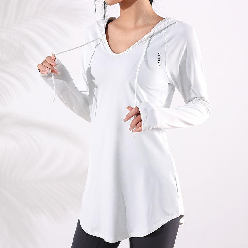 Women's Casual Loose And Thin Sports Tops - Amazitshop