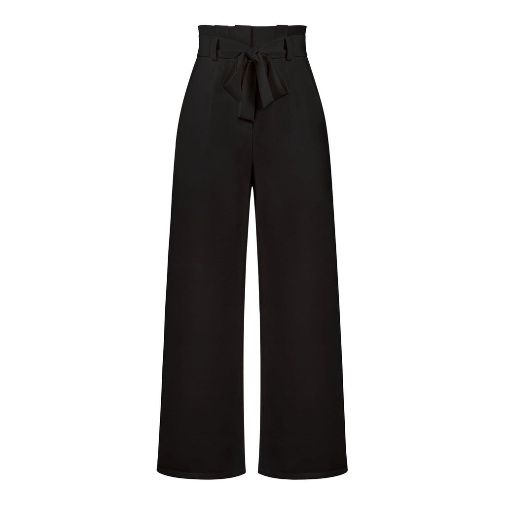 Women's Fashion All - matching Casual Wide - leg Trousers - Amazitshop