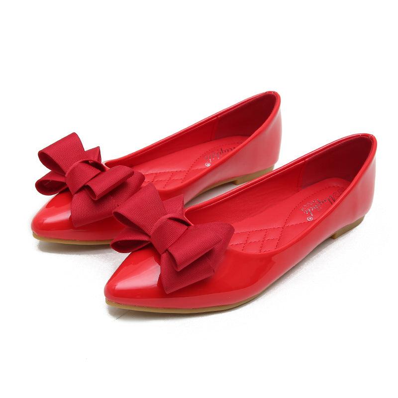Women's Fashion Flat Pointed Toe Shoes - Amazitshop