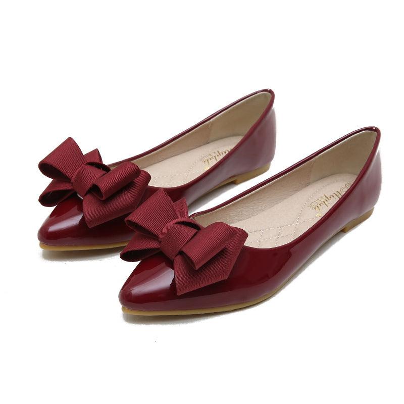 Women's Fashion Flat Pointed Toe Shoes - Amazitshop