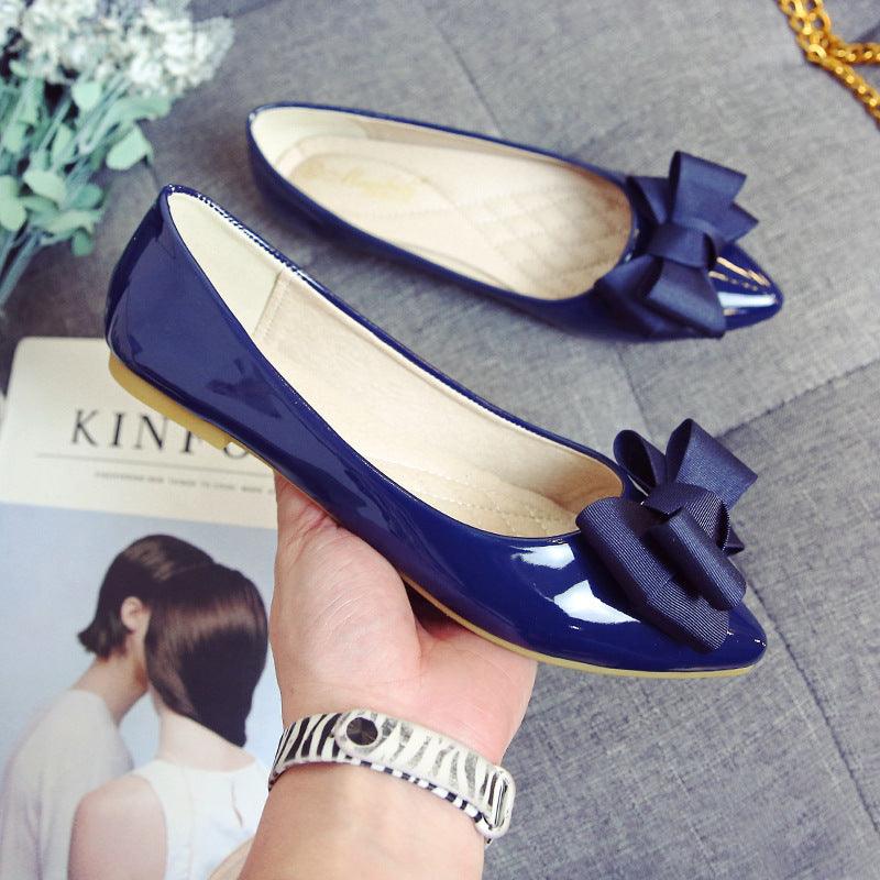 Women's Fashion Flat Pointed Toe Shoes - Amazitshop