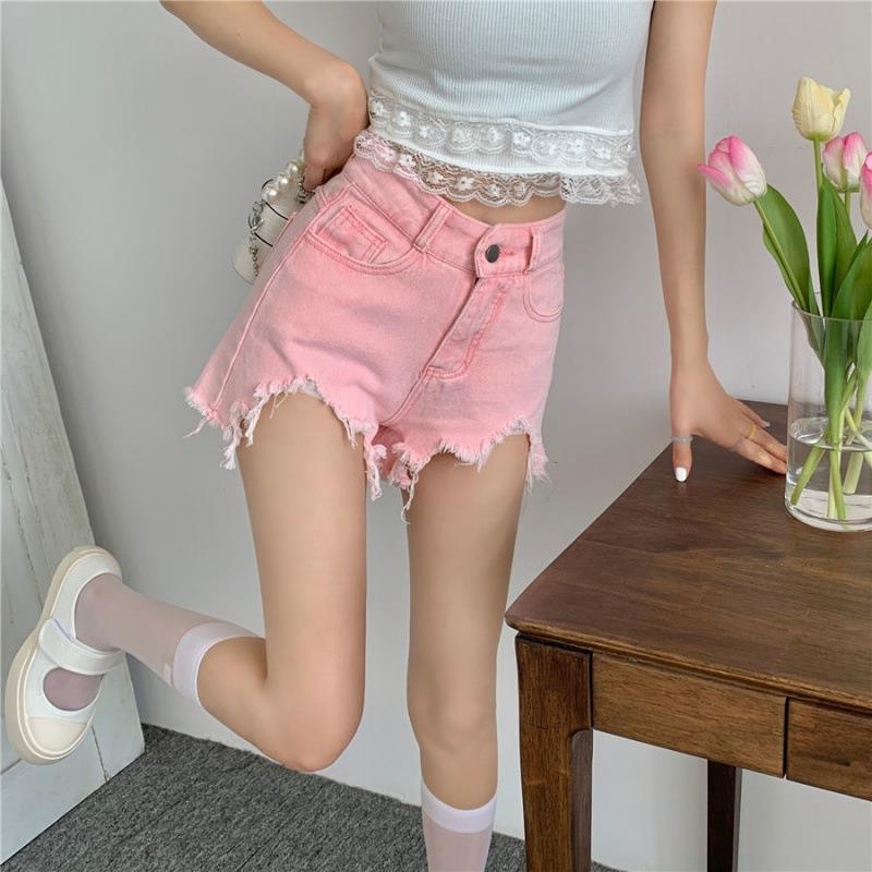 Women's Fashion Hot Girl Denim Shorts - Amazitshop