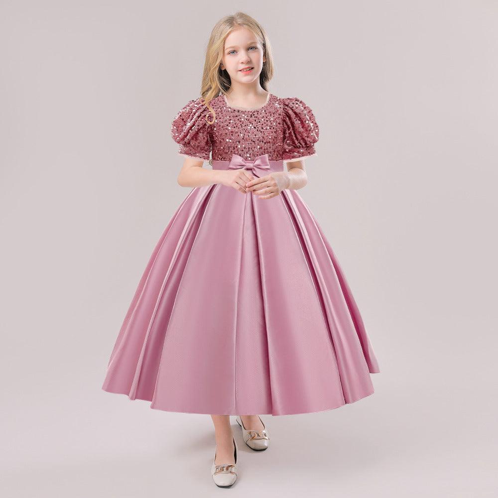 Women's Fashion Simple Party Sequins Dress - Amazitshop