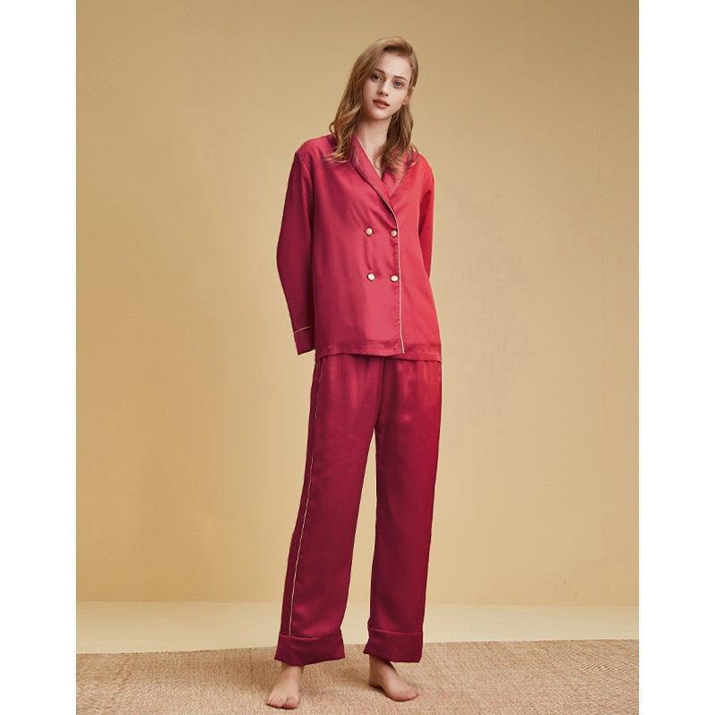 Women's Fashion Velvet Pajamas Set - Amazitshop