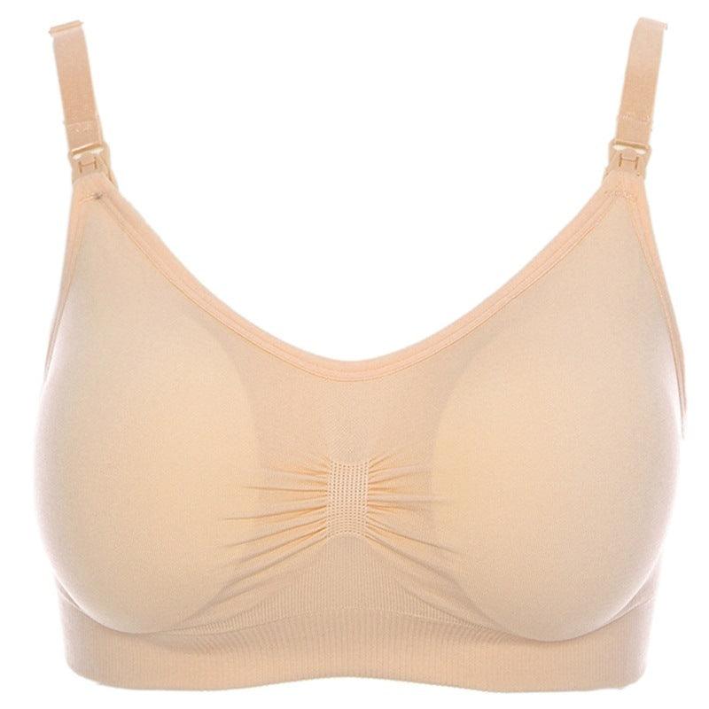 Women's Fashion Wireless Double Layer Seamless Detachable Breathable Bra - Amazitshop