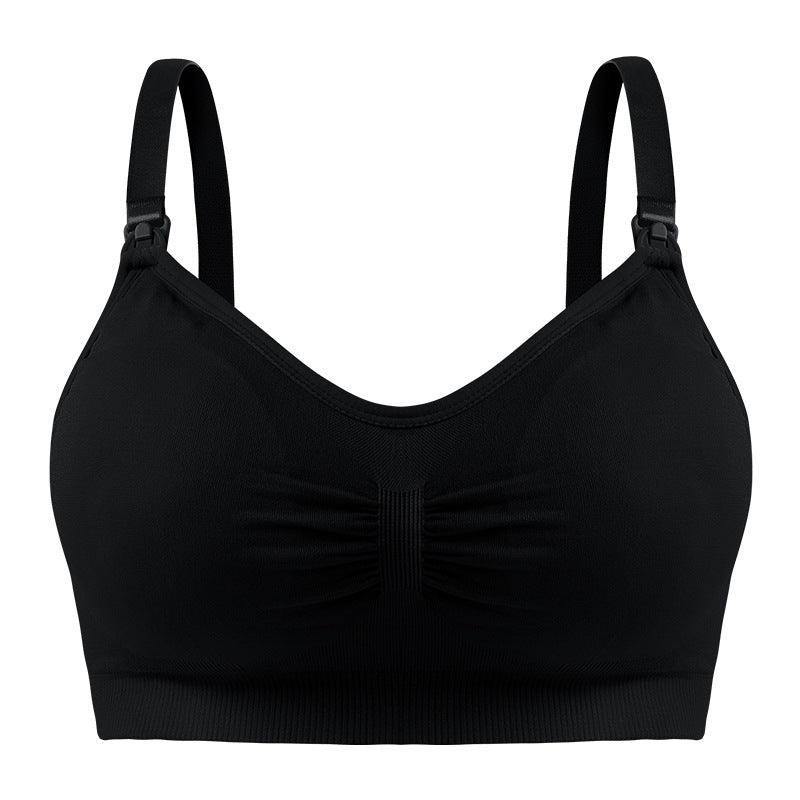 Women's Fashion Wireless Double Layer Seamless Detachable Breathable Bra - Amazitshop