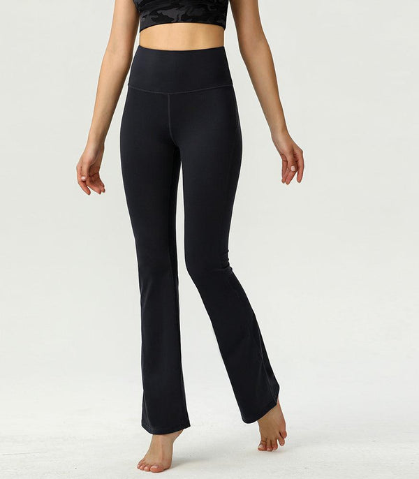 Women's High Elasticity Casual Double Sided Brushed High Waist Yoga Pants - Amazitshop