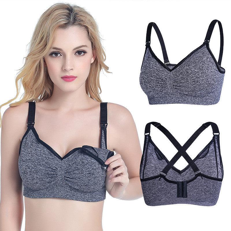Women's Maternity Nursing Bras With Extenders BigCup - Amazitshop