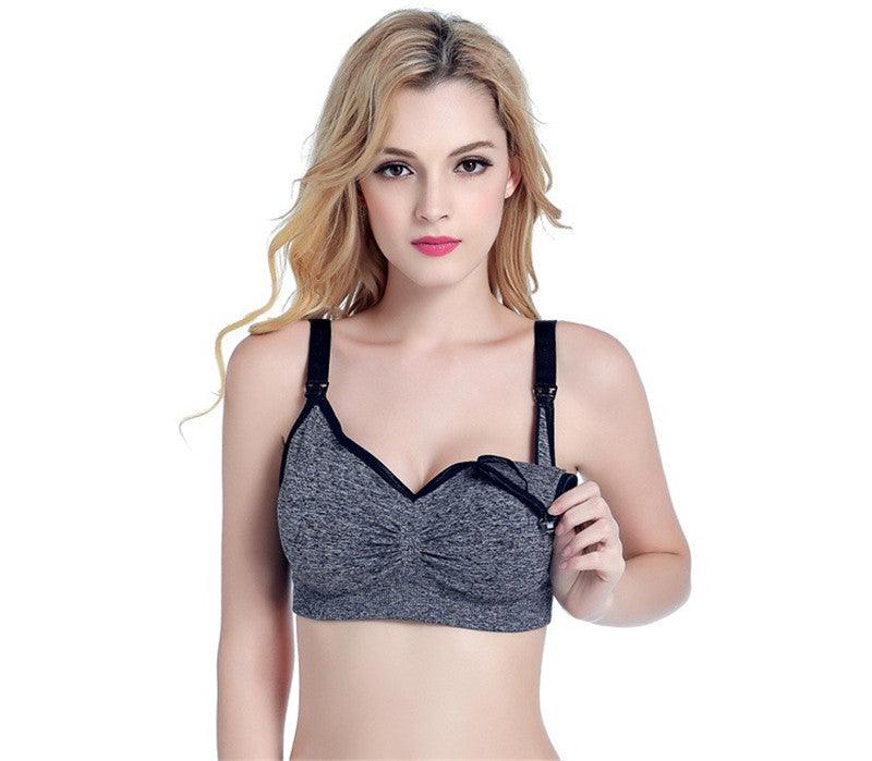 Women's Maternity Nursing Bras With Extenders BigCup - Amazitshop