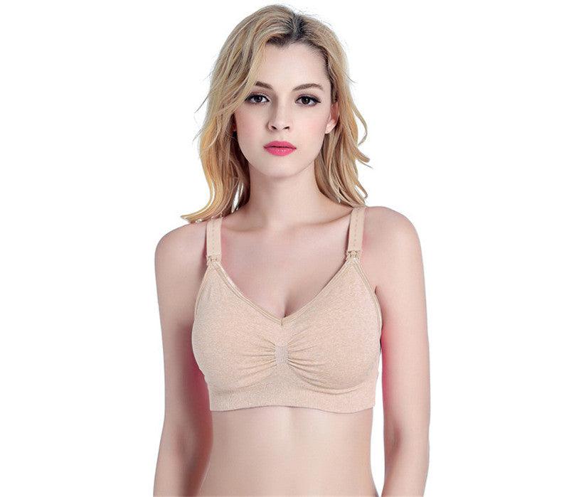 Women's Maternity Nursing Bras With Extenders BigCup - Amazitshop