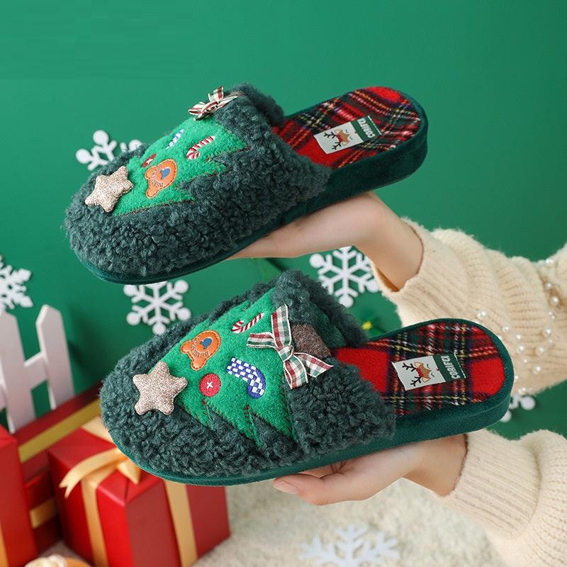 Women's New Cotton Slippers In Home - Amazitshop