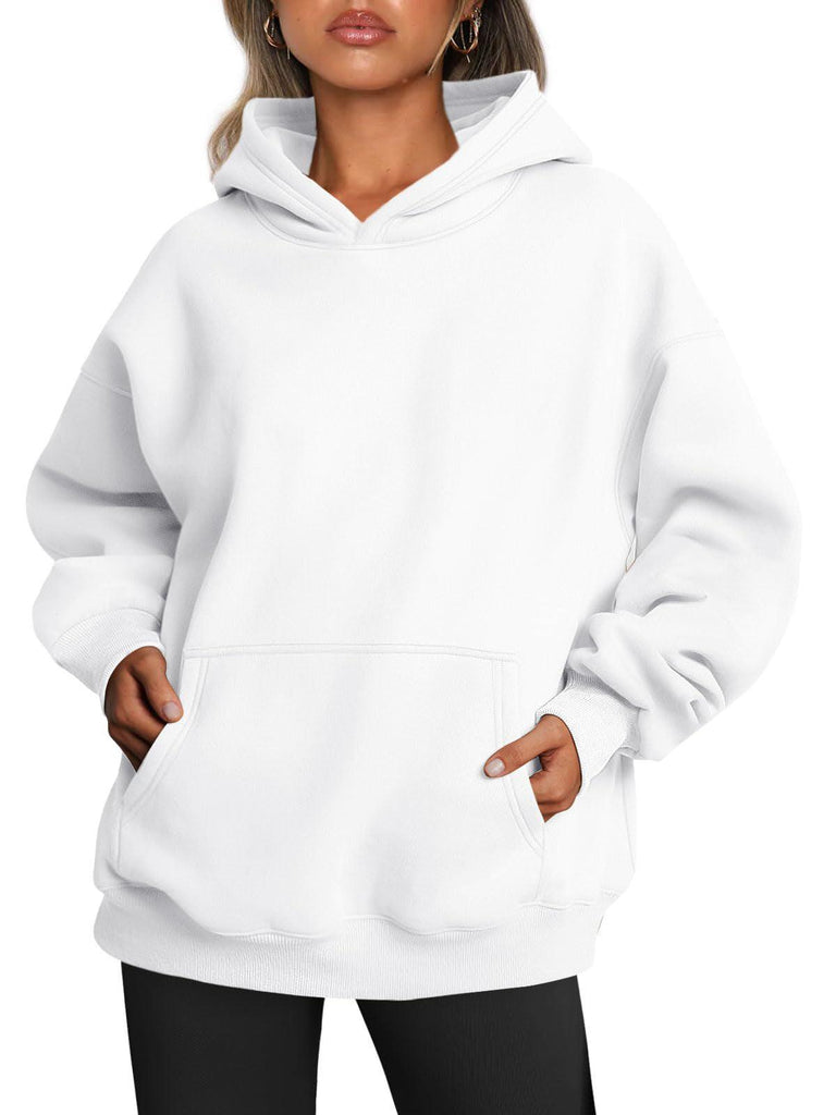 Women's Oversized Hoodies Fleece Loose Sweatshirts With Pocket Long Sleeve Pullover Hoodies Sweaters Winter Fall Outfits Sports Clothes - Amazitshop