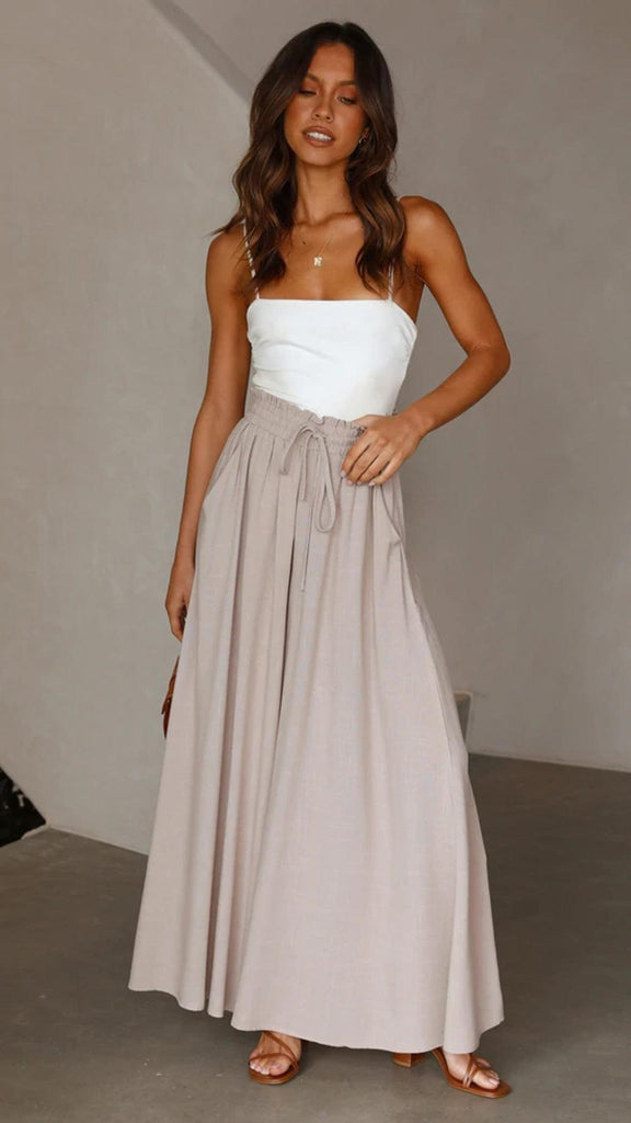 Womens Pants Wide Leg Loose Comfy Lounge Sweatpants With Pockets - Amazitshop