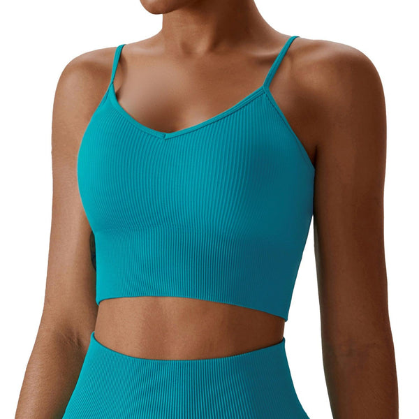 Women's Seamless Beauty Back Yoga Bra - Amazitshop
