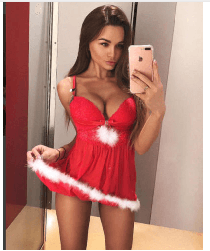 Women's Sexy Lingerie Sling Christmas Holiday Costume Set - Amazitshop