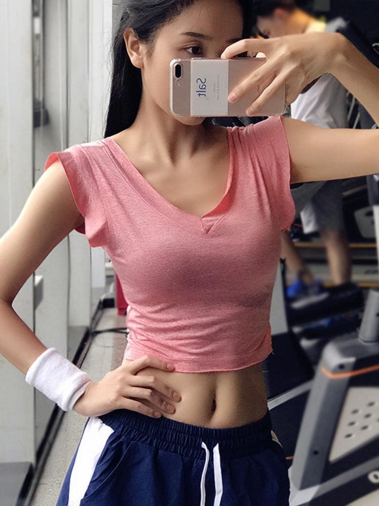 Women's sports shirt tops - Amazitshop