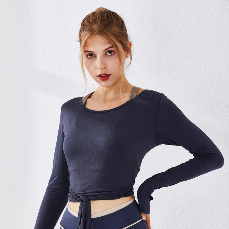 Women's sportswear loose sports tops - Amazitshop