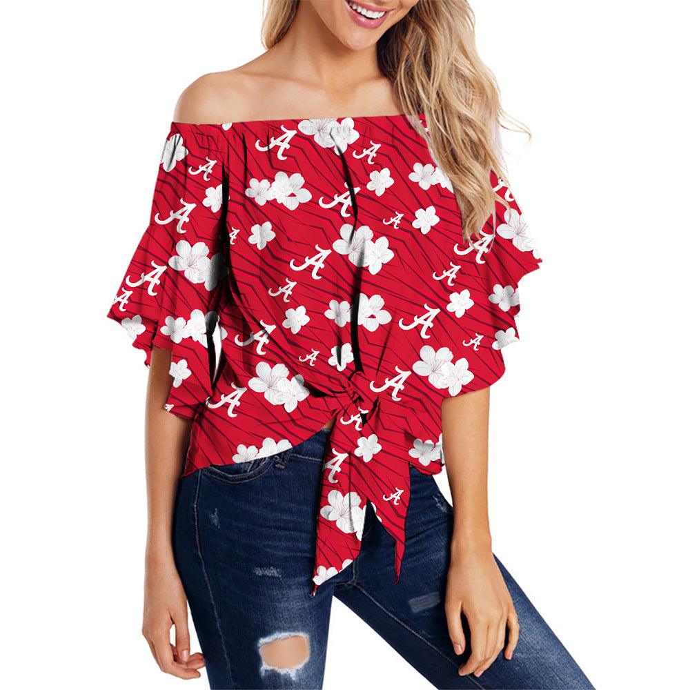 Women's Strapless T-shirt Spring And Autumn Trends - Amazitshop