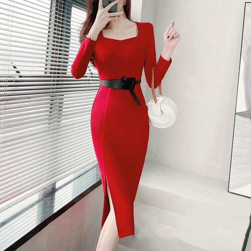 Women's Temperament Slim Package Hip Dresses - Amazitshop