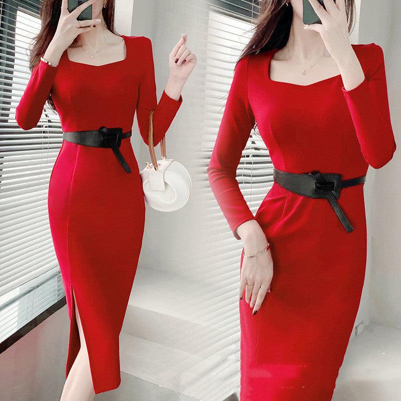 Women's Temperament Slim Package Hip Dresses - Amazitshop