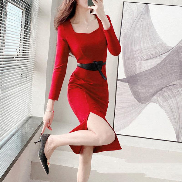 Women's Temperament Slim Package Hip Dresses - Amazitshop