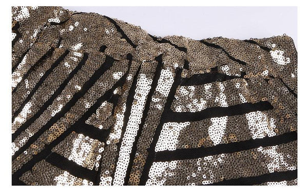 Women's Trousers Sequined High - waisted Bell Bottoms Slimming - Amazitshop