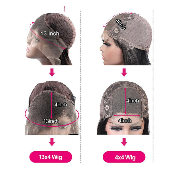 Women's Wigs Colored Medium Length Straight Hair - Amazitshop