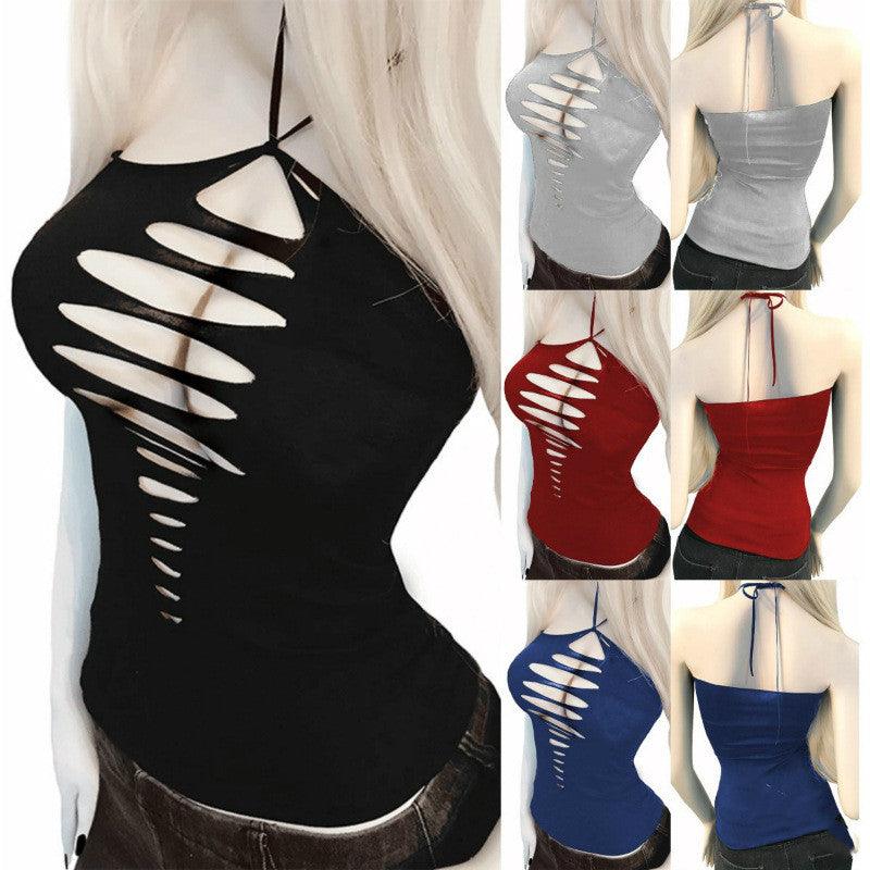 Women's Y2K New Fashion Halter Camisole - Amazitshop