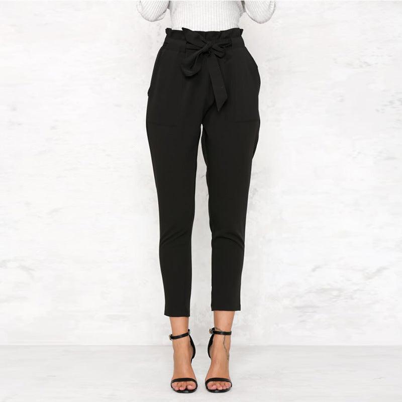 Wooden Premium Quality Ladies Trouser with Slim - Fit Ladies Trousers - Amazitshop