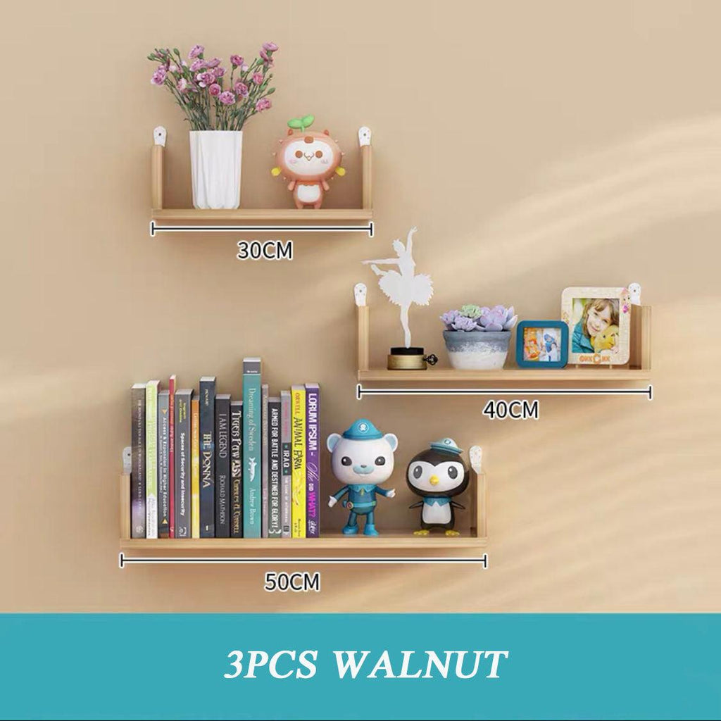 Wooden Wall Hanging Shelves Living Room Decor - Amazitshop
