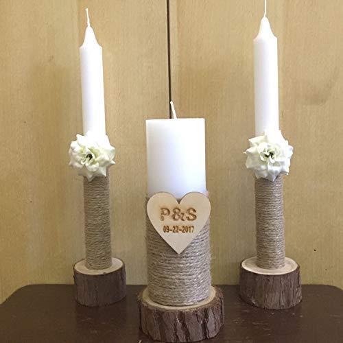 Wooden Wedding Candle Holders - Amazitshop