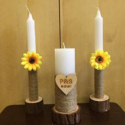 Wooden Wedding Candle Holders - Amazitshop