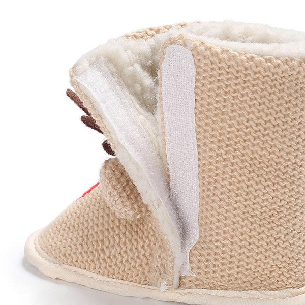 Wool Cartoon Shoes Soft Bottom For Boys And Girls - Amazitshop
