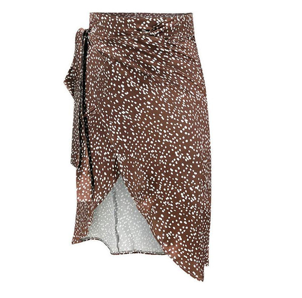 Wraps Skirts Summer High Waist Party Casual - Amazitshop