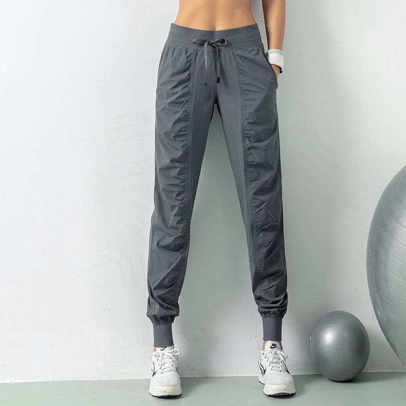 Wrinkle Slimming Fitness Sports Pants Women Loose Leggings Pants - Amazitshop
