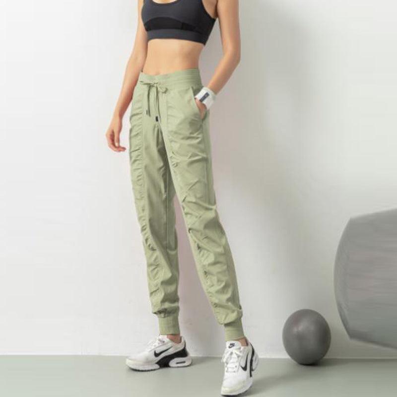 Wrinkle Slimming Fitness Sports Pants Women Loose Leggings Pants - Amazitshop